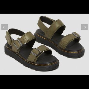 Dr. Marten Kyle Leather Sandal - Kids